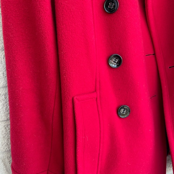 Calvin Klein Red Coat - Picture 2 of 5